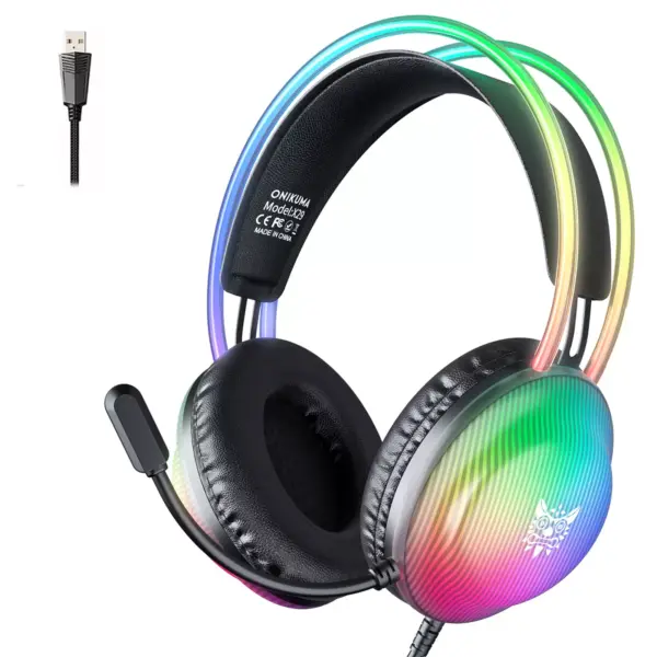ONIKUMA X29 USB Gaming Headset (Black)