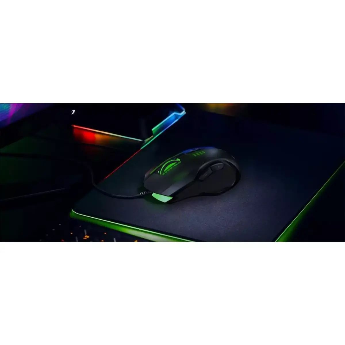 Yes-Original GX38 RGB Gaming Mouse - Optical Sensor 4,800 DPI (Black)